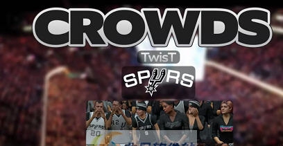 NBA2K18圣安东尼奥马刺观众补丁MOD v2.9