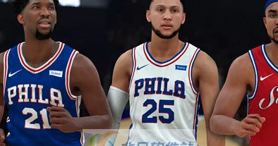 NBA2K18费城76人队球衣补丁MOD v2.6