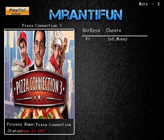 披萨大亨3无限金钱修改器 v3.6