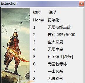 灭绝十一项修改器 v3.5