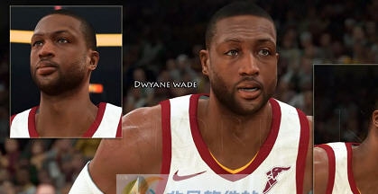 NBA2K18骑士时期德维恩韦德面补MOD v2.5