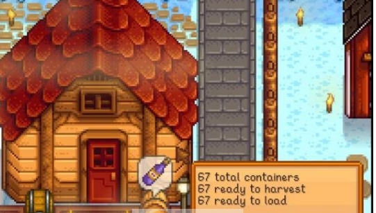 星露谷物语一键收获棚内所有产出MOD v2.8