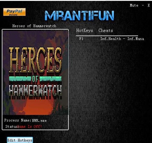 铁锤守卫英雄无限生命魔法修改器 v3.4