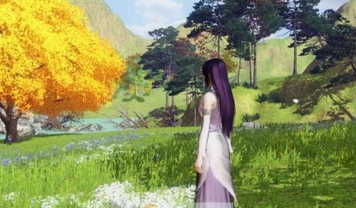 轩辕剑外传穹之扉沐月银白色去背布mod v2.4