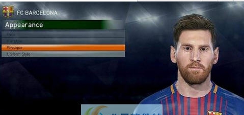 实况足球2018梅西新款面部补丁 v2.5