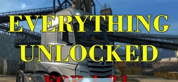 欧洲卡车模拟2一切零件全解锁mod v2.4