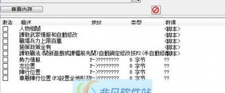 信长之野望大志十五项CT修改器 v3.4