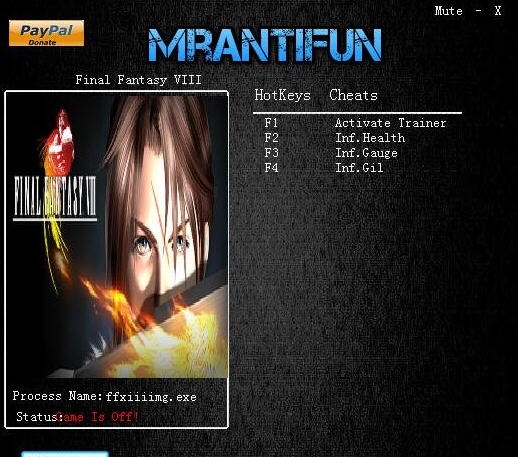 最终幻想8三项修改器 v3.6