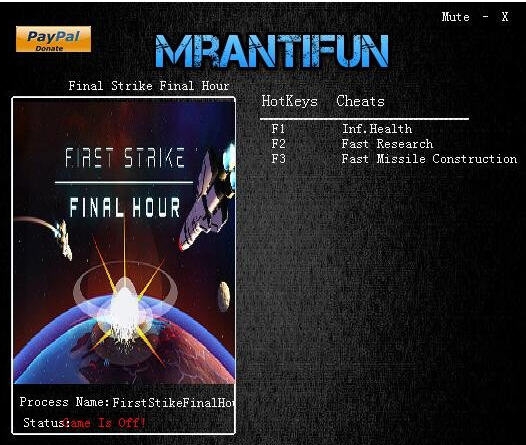 先发制人三项修改器 v3.8