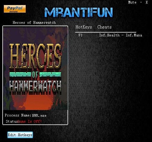 铁锤守卫英雄vb83两项修改器 v3.6