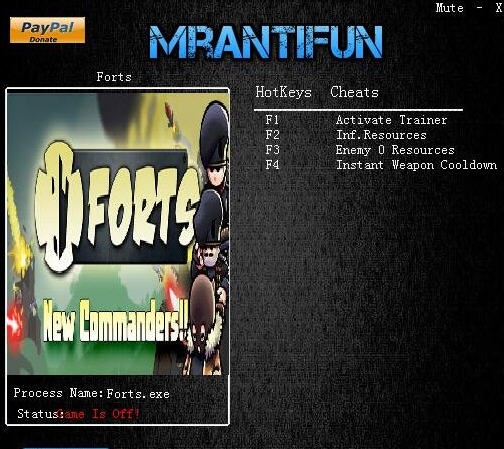 要塞三项修改器 v3.5