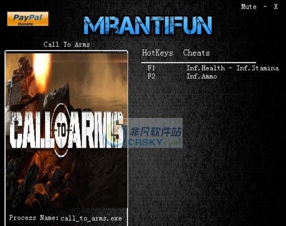 战争号令三项修改器 v3.6