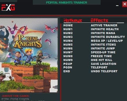传送门骑士十项修改器 v3.6