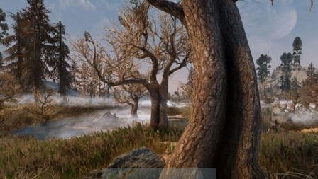 上古卷轴5天际重制版沼泽树高清材质树皮MOD v2.6