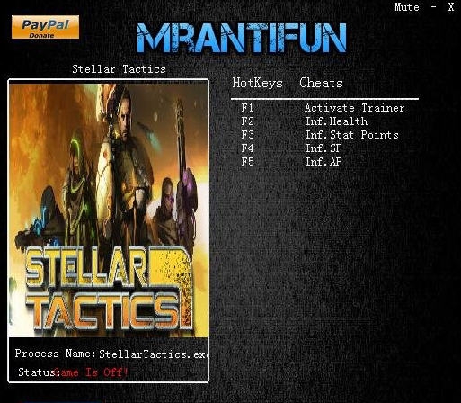 恒星战术四项修改器 v3.4