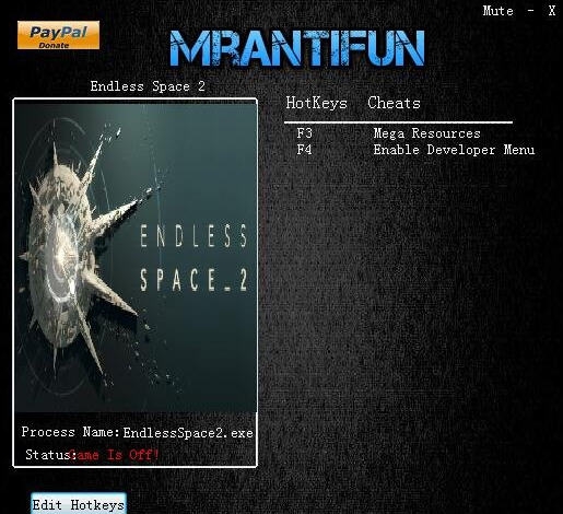 无尽空间2两项修改器 v1.2.29