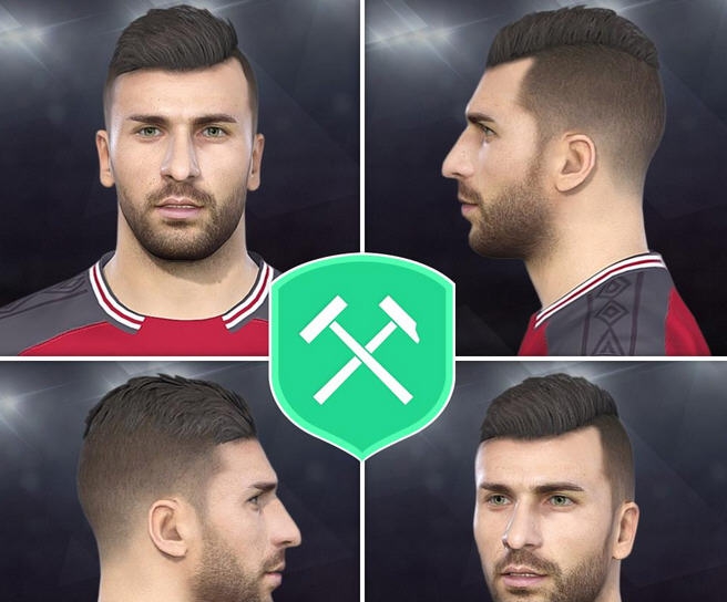 实况足球2018纽伦堡前锋伊萨克面部补丁 v2.5