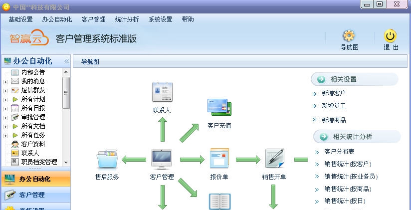 智赢云CRM客户管理系统 v2.13