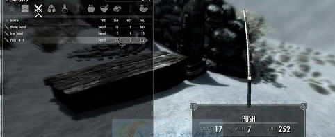 上古卷轴5天际一把独特的武器MOD v2.4