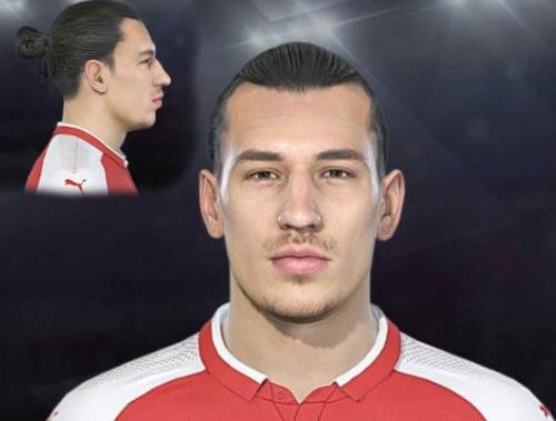 实况足球2018最新阿森纳球员贝莱林面部补丁 v2.5