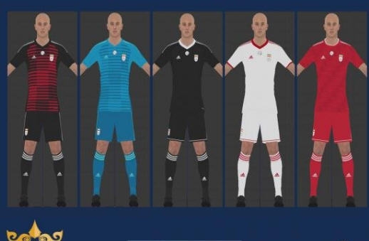 实况足球2018最新世界杯伊朗队球衣补丁 v2.5