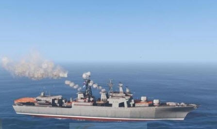 GTA5俄罗斯无畏级驱逐舰MOD v2.6