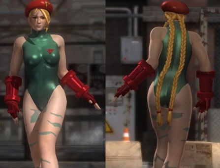 死或生5最后一战莎拉街头霸王女兵嘉米服装MOD v2.5