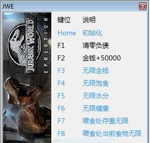 侏罗纪世界进化十项修改器 v3.4