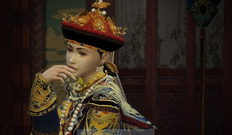 模拟人生4清宫系列皇后朝服套装MOD v2.7