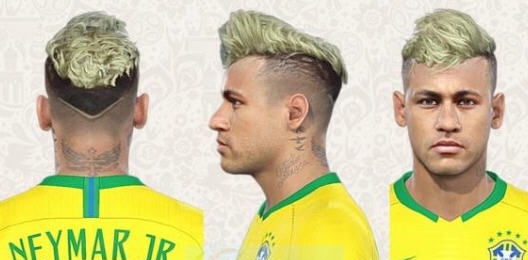 实况足球2018最新巴西球星内马尔面部补丁 v2.6