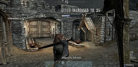 上古卷轴5天际123较少侵入的Hud II配置MOD v2.3