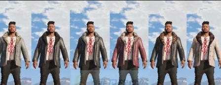 GTA5富兰克林的非常多的人都在使用人用的一款多人模式服装MOD v2.5