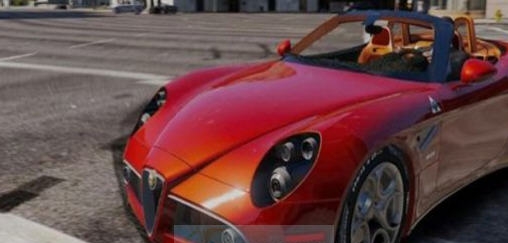 GTA5阿尔法罗密欧8C蜘蛛跑车MOD v2.6
