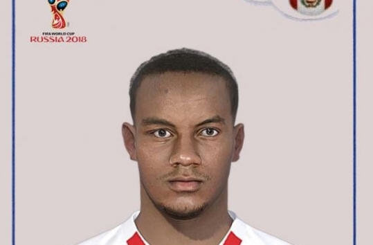 实况足球2018最新秘鲁球员安德雷面部补丁 v2.5