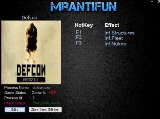 核战危机三项修改器 v1.66