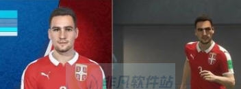 实况足球2018最新日夫科维奇球员面部补丁 v2.5