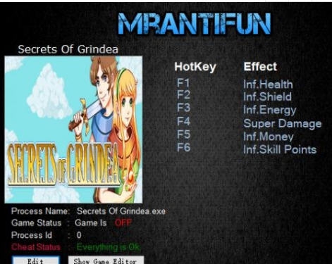 格兰蒂亚秘闻六项修改器 v3.7