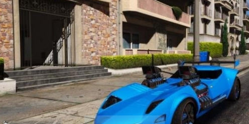 GTA5美泰风火轮火辣小跑车MOD v2.6