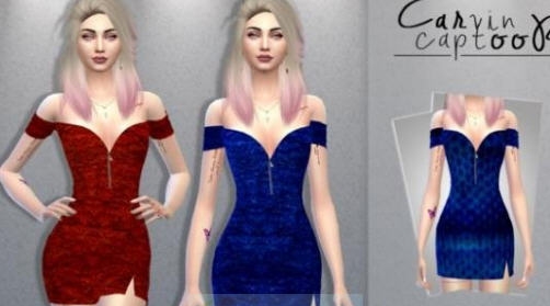 模拟人生4奥利维亚年代性感紧身裙MOD v2.6