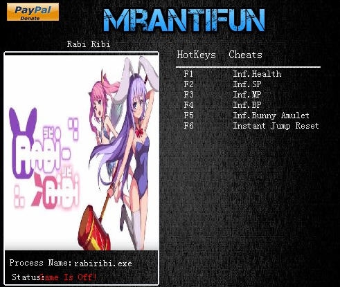 Rabi-Ribi六项修改器 v3.4