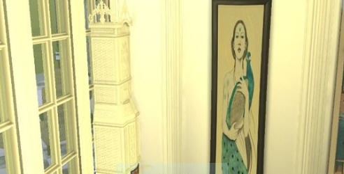 模拟人生4孔雀女孩画作MOD v2.3