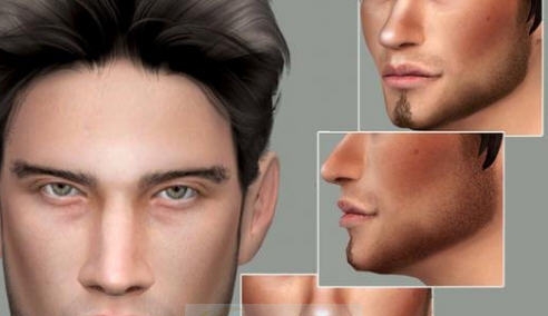 模拟人生4男性N8胡子MOD v2.5