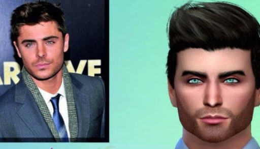 模拟人生4扎克埃夫隆人物MOD v2.5