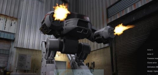 GTA5ED-209机器人MOD v2.6