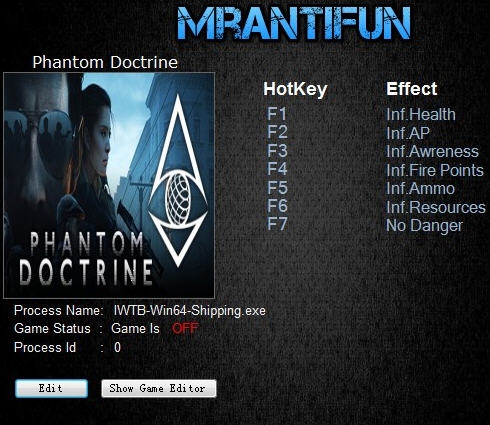 幽灵教义七项修改器 v3.5