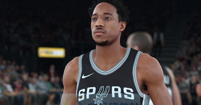 NBA2K18马刺队德罗赞身形MOD v2.5