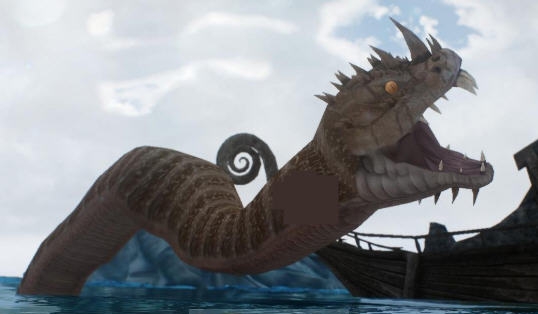 上古卷轴5天际水下巨蛇MOD v2.5