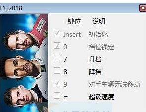 F12018五项修改器 v3.5