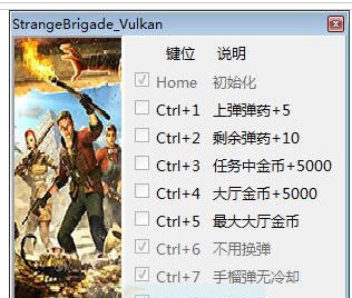 奇异小队九项修改器 v3.5