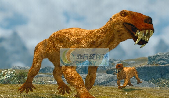 上古卷轴5天际重制版利齿兽怪物MOD v2.5